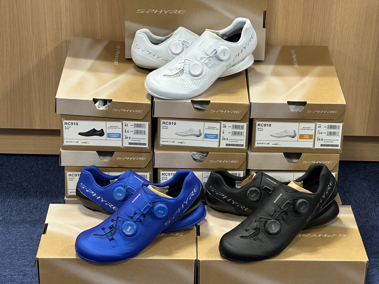 【入荷速報】SHIMANO新作シューズRC910 RC810が入荷しました！【SHIMANO】 | サイクルウェアのことならY's Road 上野ウェア館にお任せください！